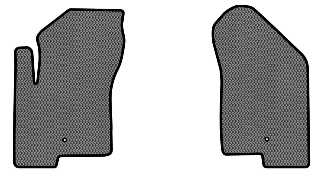 EVA килимки в салон авто передні EVAtech для Compass Restyling Jeep 2011-2016 1 покоління SUV USA JP1781AV2LA2RGB