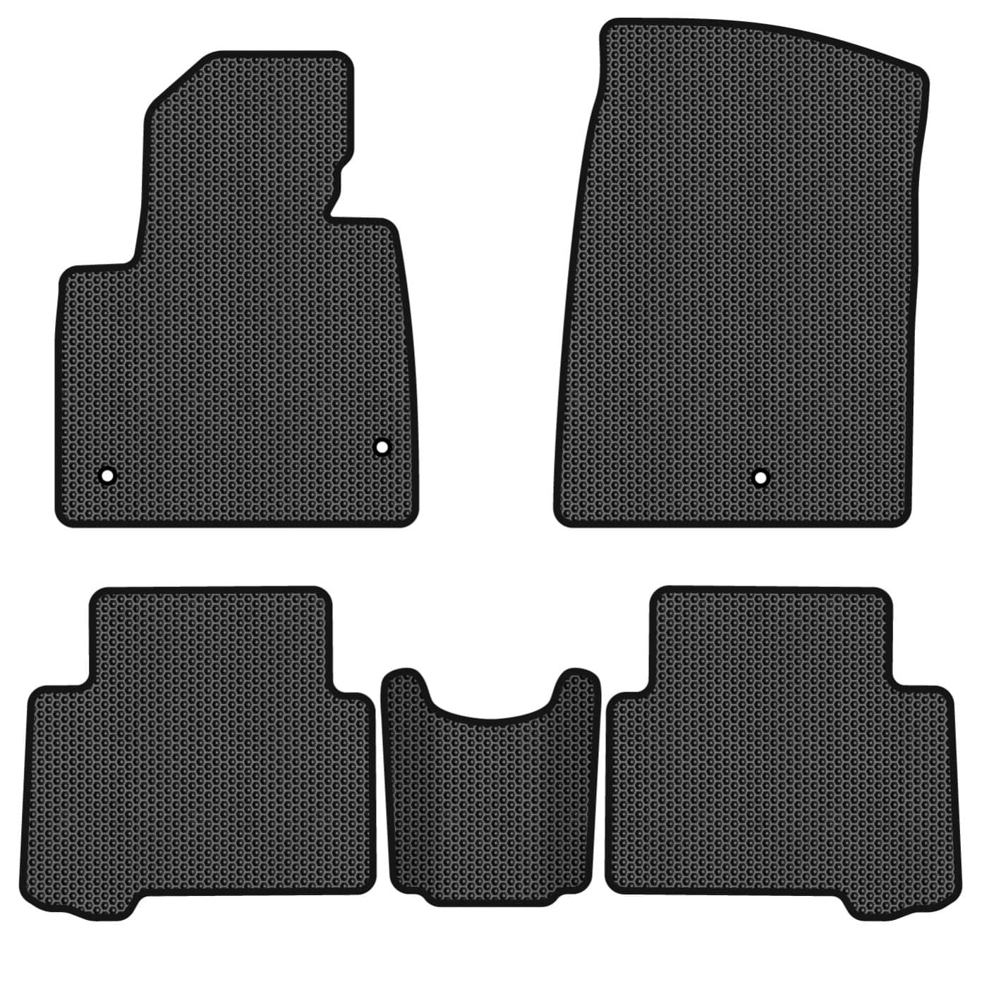 EVA килимки в салон авто EVAtech для Santa FE (DM) 7 seats Hyundai 2012-2017 3 покоління SUV USA HY34472CB5LA3SBB