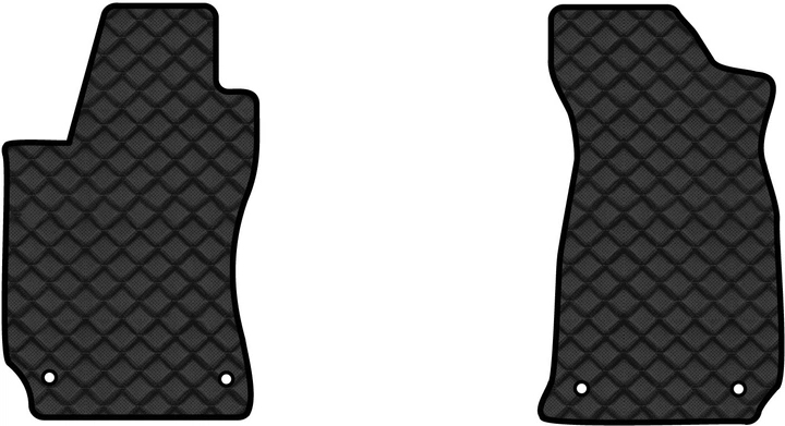 Килимки з екошкіри в салон авто передні EVAtech ECO для Passat (B5) Volkswagen 1996-2005 5 покоління Sedan EU VW3988AG2AV4BBB