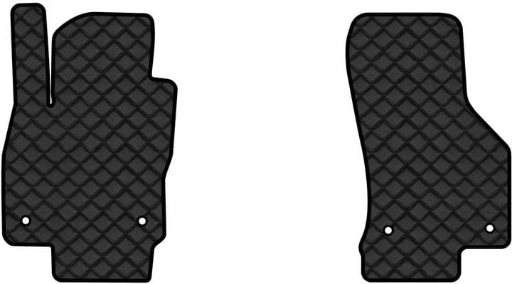 Коврики из экокожи в салон авто передние EVAtech для Passat (B8) Volkswagen 2014-2023 8 поколение Combi EU VW31151AK2AV4BBB