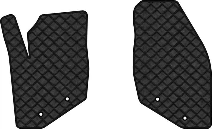 Килимки з екошкіри в салон авто передні EVAtech ECO для S80 (TS) Volvo 1998-2006 1 покоління Sedan EU VV3522AR2VL4BBB