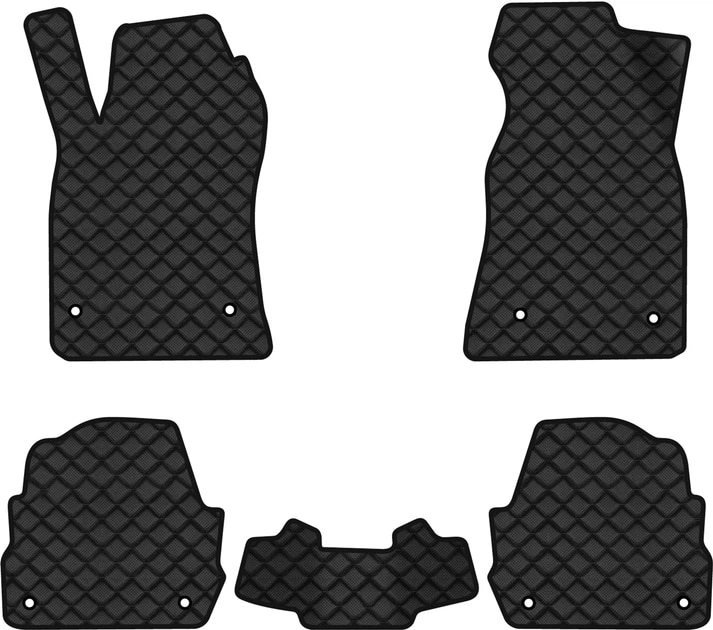 Килимки з екошкіри в салон авто EVAtech ECO для A6 (C5) 4WD Restyling Audi 2001-2004 2 покоління Combi EU AU31486CLK5AV8BBB