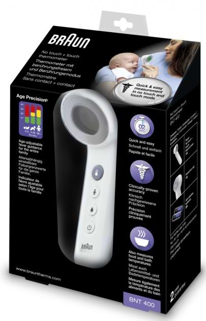 Фото - Термометр Braun BNT400 White