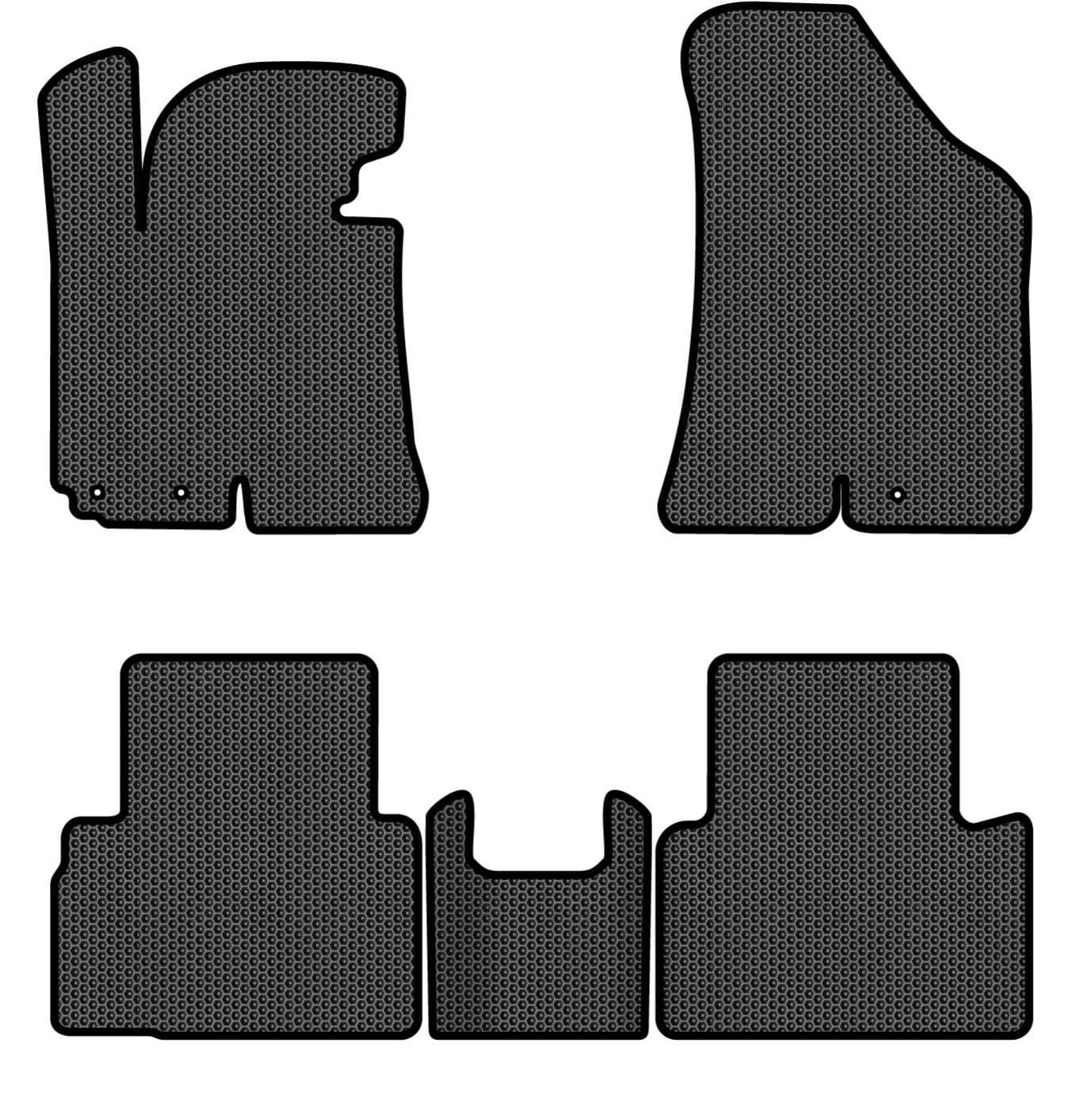 EVA коврики в салон авто EVAtech для Sportage (SL) Kia 2010-2015 3 поколение SUV EU (KI1323CV5LA3SBB)