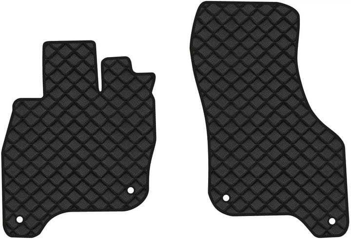 Килимки з екошкіри в салон авто передні EVAtech ECO для e-Golf Volkswagen 2014-2017 1 покоління Htb EU VW1878AG2AV4BBB