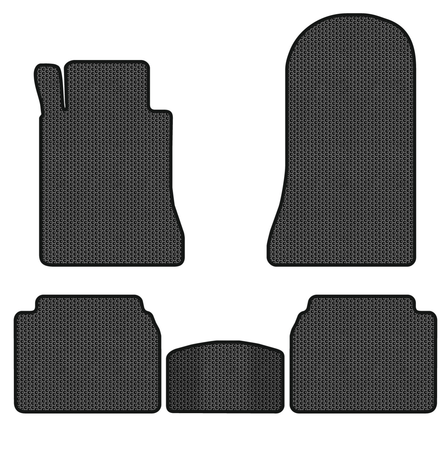 EVA коврики в салон авто EVAtech для E-Class (W124) Mercedes-Benz 1984-1997 1 поколение Sedan EU MB21719C5SBB