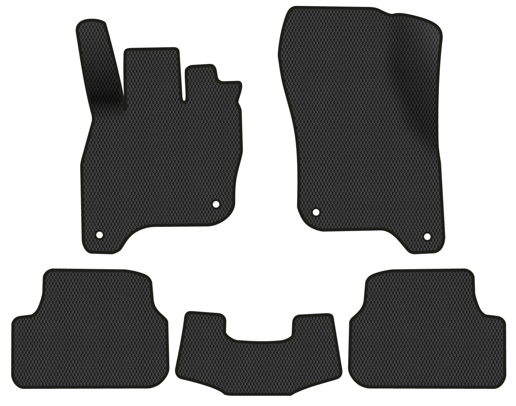 EVA коврики в салон авто EVAtech для e-Golf Volkswagen 2014-2017 1 поколение Htb EU VW1878C5AV4RBB