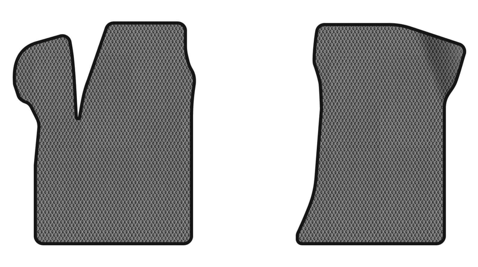 EVA коврики в салон авто передние EVAtech для Priora 2170 Lada 2007-2018 1 поколение Sedan EU LA3126AM2RGB
