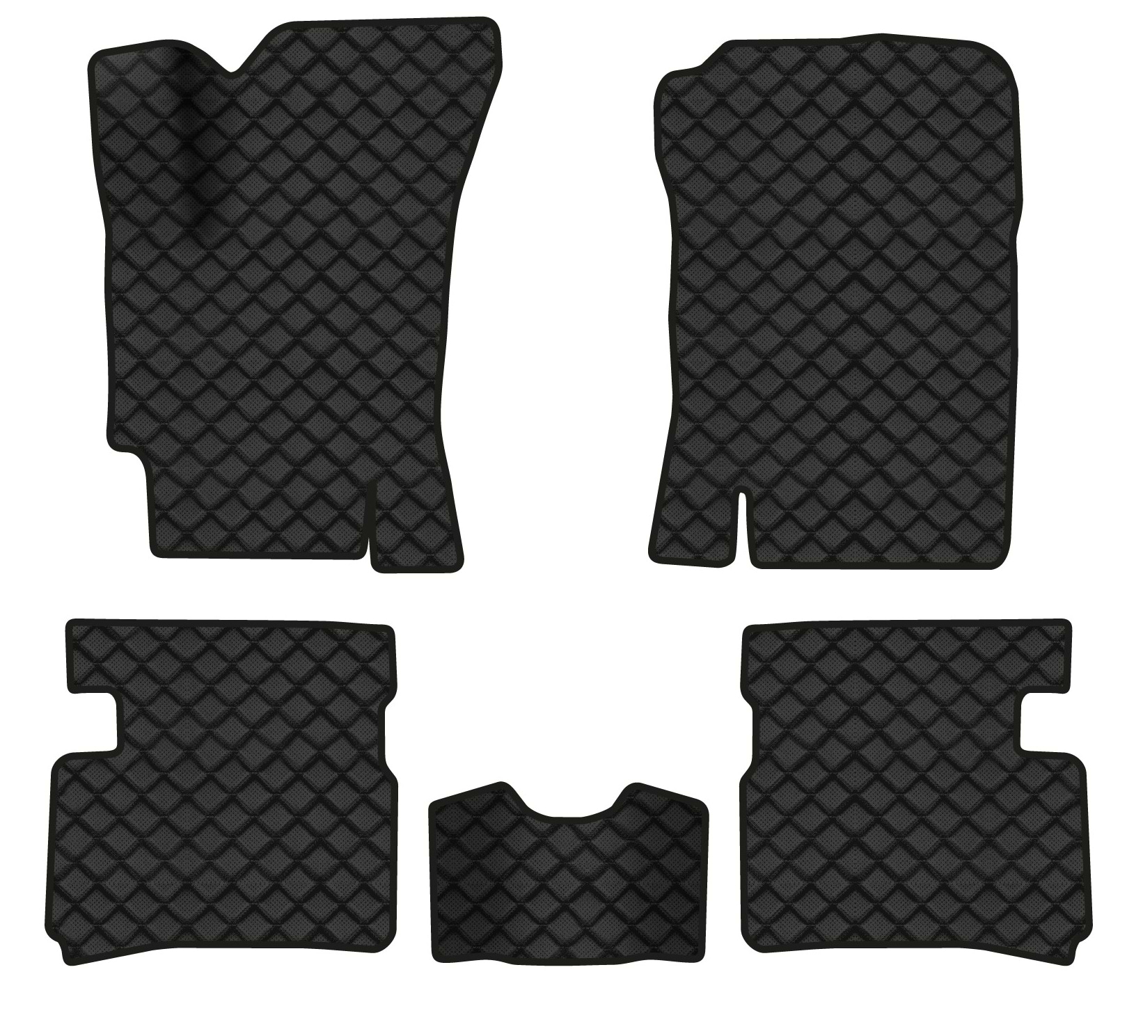 Коврики из экокожи в салон авто EVAtech ECO для Accent (MC) Hyundai 2006-2010 3 поколение Sedan EU HY1477CD5BBB