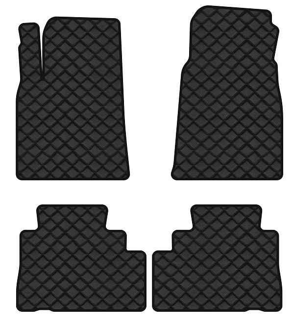 Фото - Килимки з екошкіри в салон авто EVAtech ECO для Captiva (C140) 7 seats AT Restyling Chevrolet 2011-2018 1 покоління SUV EU CT3172PC4BBB