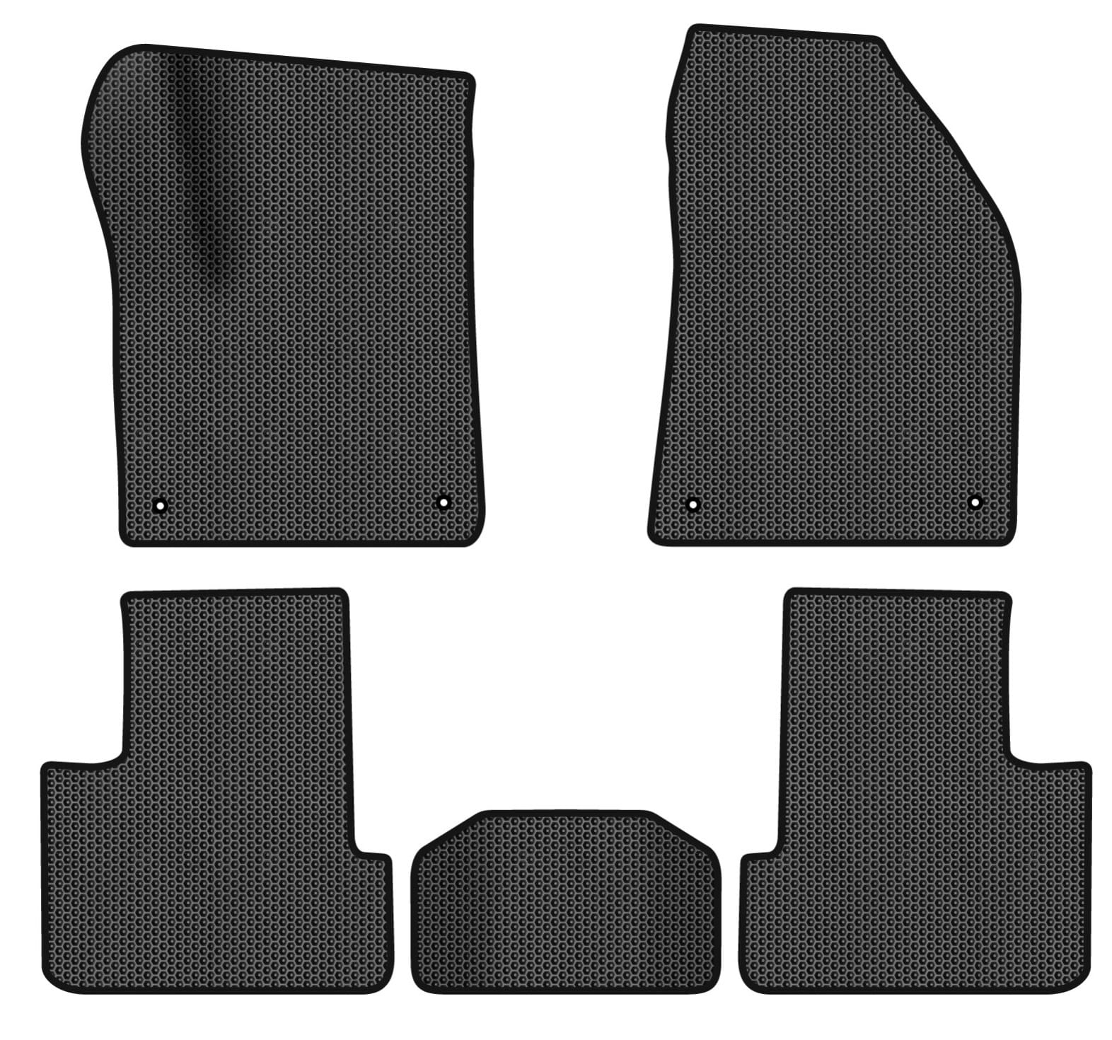 EVA коврики в салон авто EVAtech для Cherokee (KL) Jeep 2014 5 поколение SUV USA JP12822CE5LA4SBB