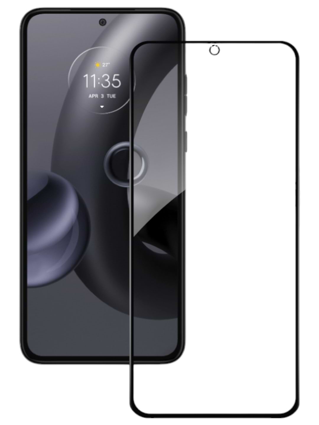 Защитное стекло для смартфона ACCLAB Full Glue for Moto Edge 30 Neo Black (1283126546679)