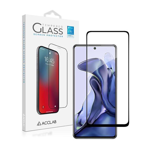 Фото - Защитное стекло для смартфона ACCLAB Full Glue for Xiaomi Redmi Note 11T Black (1283126518836)