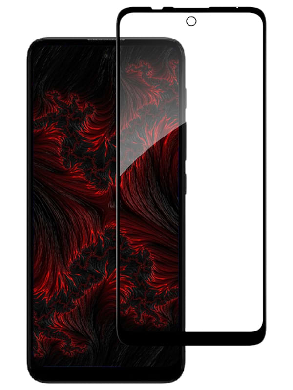 Фото - Захисне скло для смартфону Intaleo Full Glue for Moto E30/E40 
Black (1283126545818)