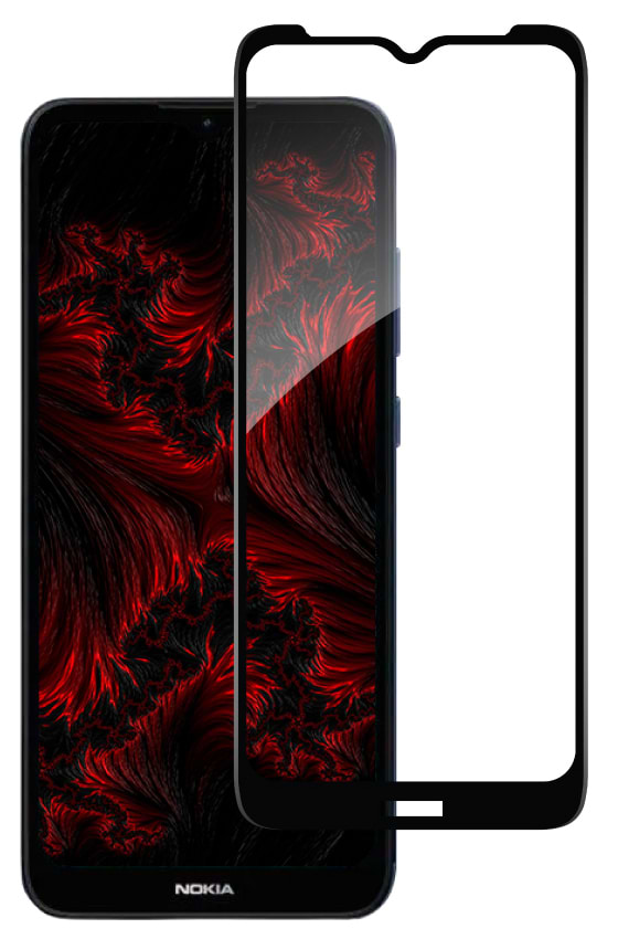 Защитное стекло для смартфона Intaleo Full Glue for Nokia C21 Black (1283126552595)