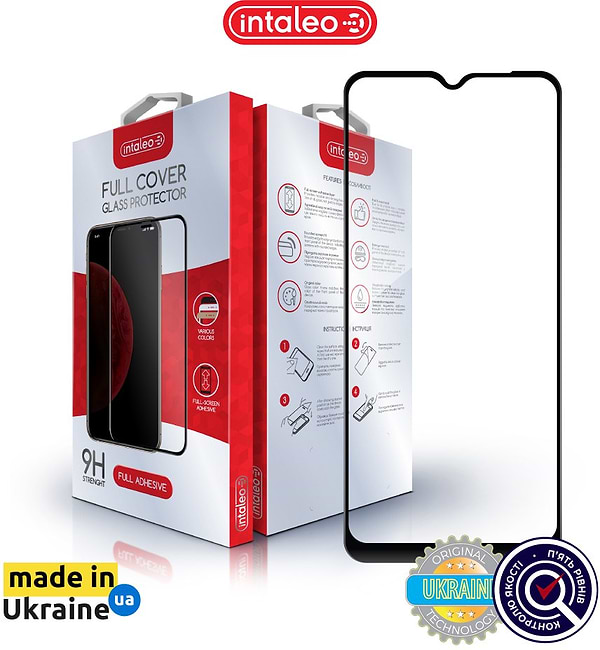 Фото - Захисне скло для смартфону Intaleo Full Glue for Realme 10 5G Black (1283126551529)