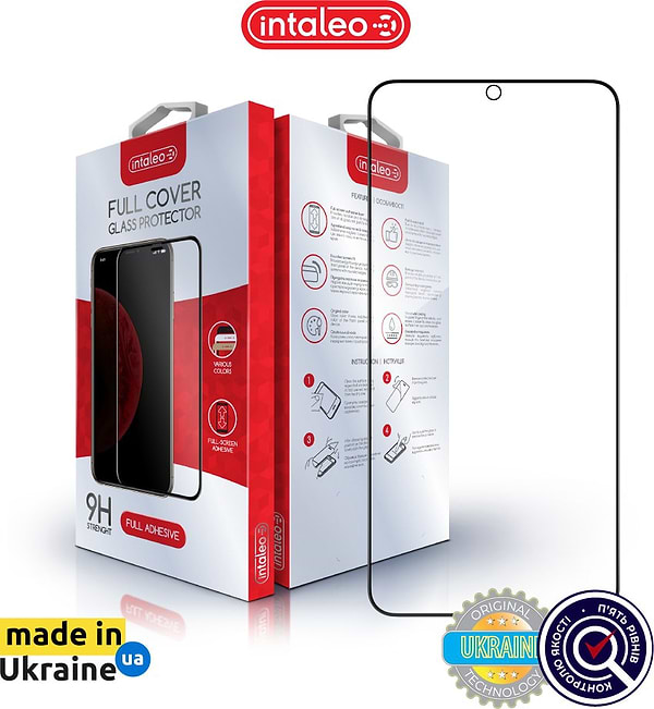Фото - Защитное стекло для смартфона Intaleo Full Glue for Samsung S23 Plus (1283126559716)