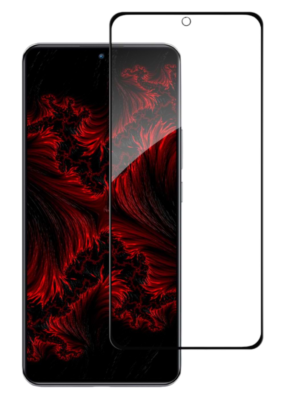 Защитное стекло для смартфона Intaleo Full Glue for Xiaomi 12T/12T Pro Black (1283126546433)