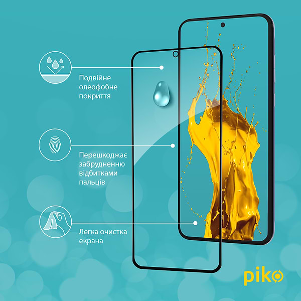 Фото - Захисне скло для смартфону Piko Full Glue for Moto Edge 30 Neo 
Black (1283126546716)