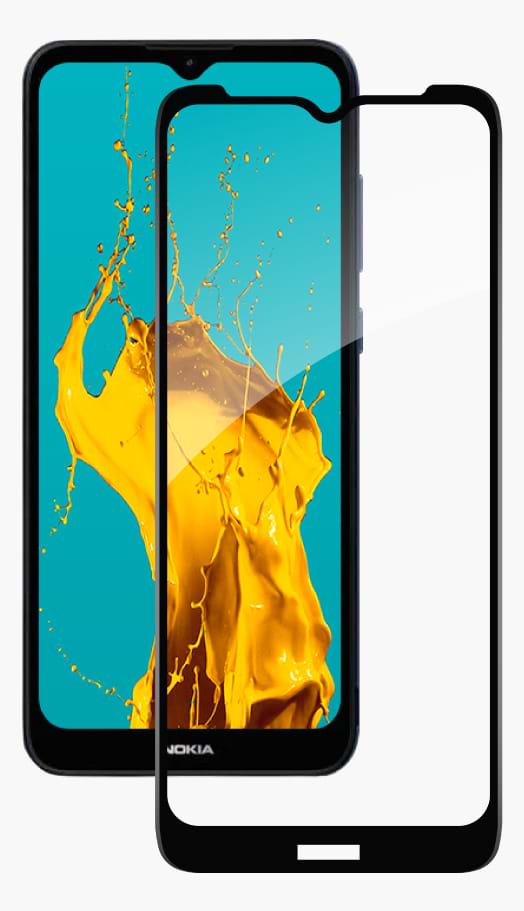 Защитное стекло для смартфона Piko Full Glue for Nokia C21 Black (1283126552601)