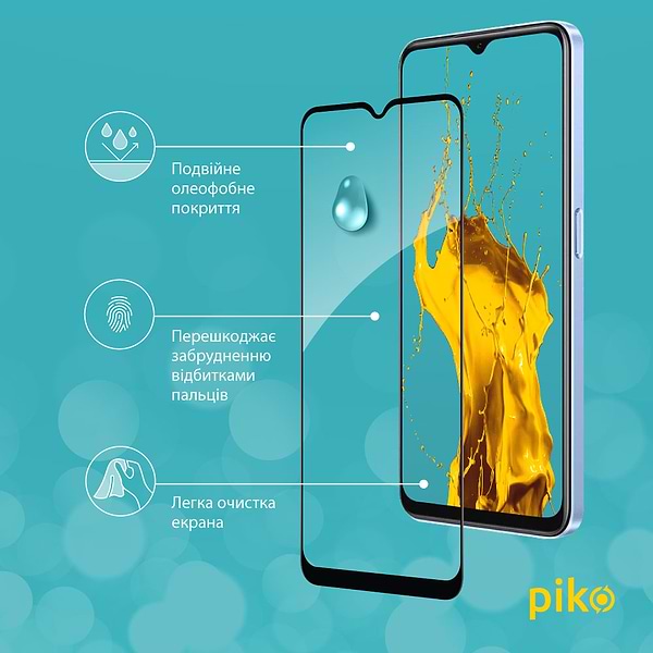 Фото - Захисне скло для смартфону Piko Full Glue for Realme V20 (1283126559457)
