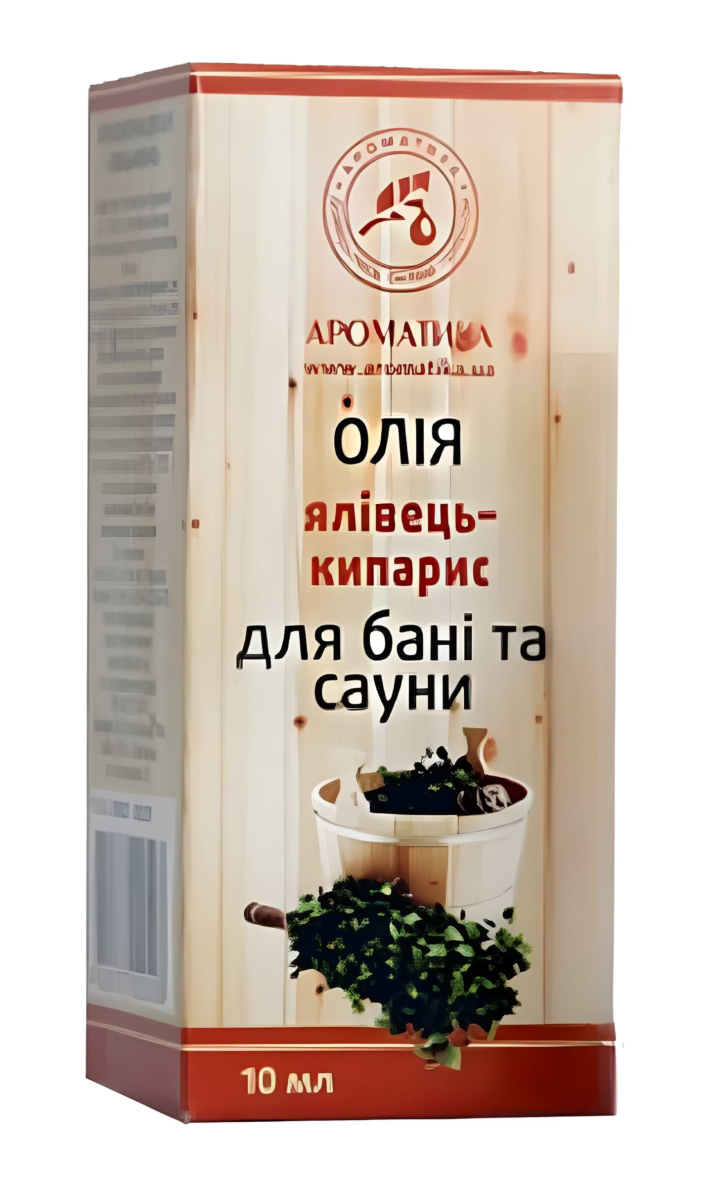 Олія для лазні та сауни Ароматика Ялівець-Кипарис 10 мл (4820177020108) - Фото 1