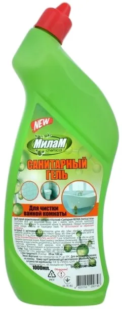 Засіб для миття у ванній кімнаті Милам санитарно-гигиенический ароматизированный 1 л (4820152290748)