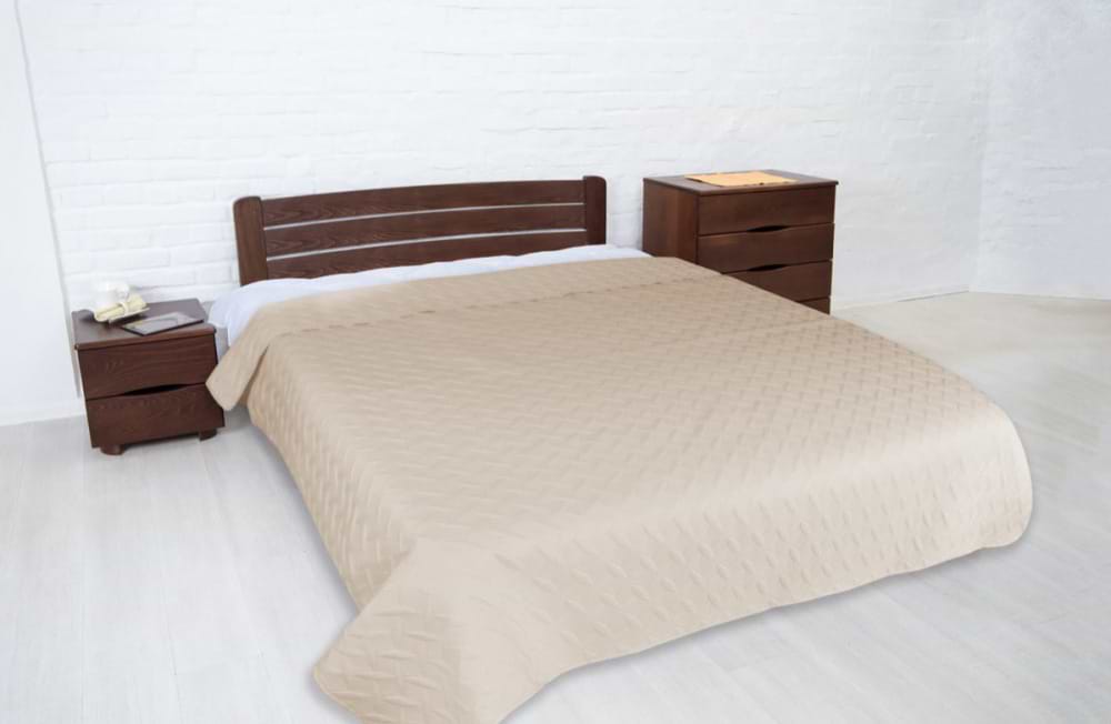 Покривало двоспальне ТЕП Vintage 180х240 см  Бежевий/Вінтаж (4-00508_21042)