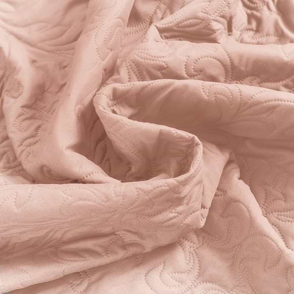 Фото - Покрывало двуспальное ТЕП Vintage 180х240 см Пудровый/Аравийская ночь (4-00508_21043)