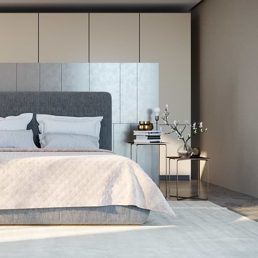 Покривало двоспальне ТЕП Velour 180х240 см Пудра/Ромб прямий (4-00516_21707)