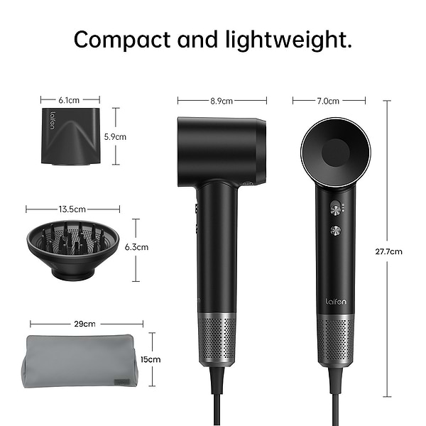 Фото - Фен Laifen Swift Premium чорний (LF03-PEG-EU)