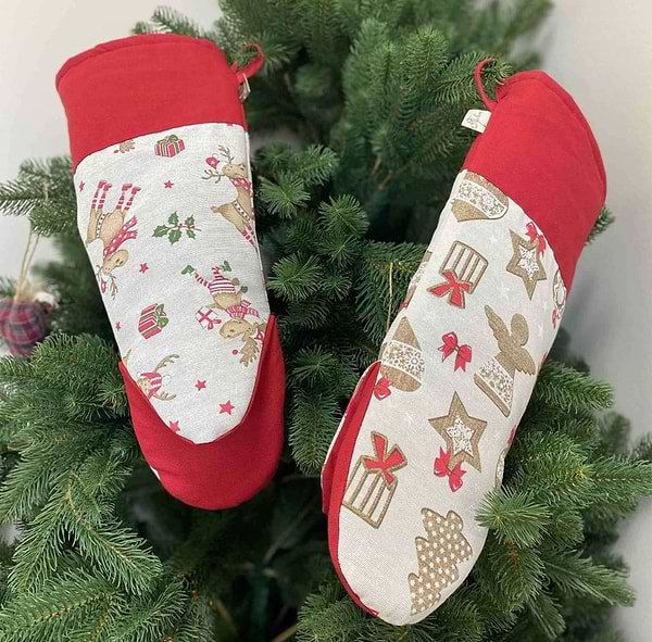 Фото - Прихватка-рукавиця Прованс довга "Печево" (016779)