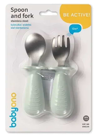 Набір дитячий BabyOno сіро-зелені (1665/04)