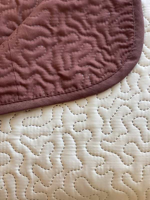 Фото - Покривало двоспальне Zastelli двостороннє паяне штучний шовк Молочно-Коричневе 210х240 см (20418)