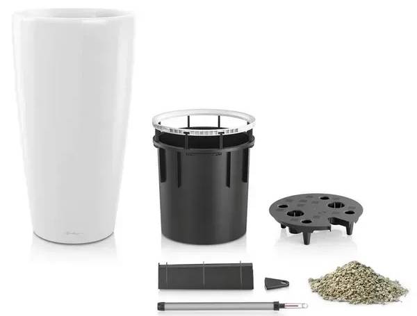 Фото - Вазон Lechuza Рондо Преміум 32 Сіро-коричневий 15784