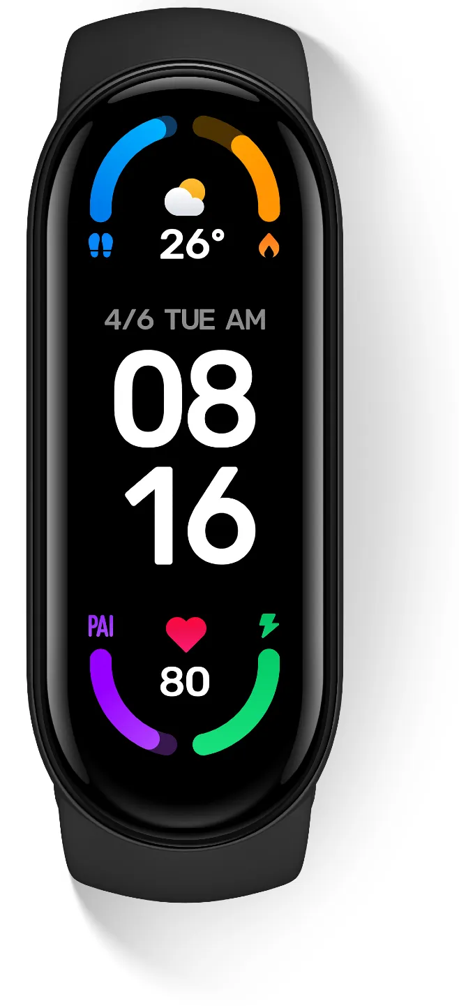 Фото - Фітнес-браслет Xiaomi Mi Band 6 NFC Black