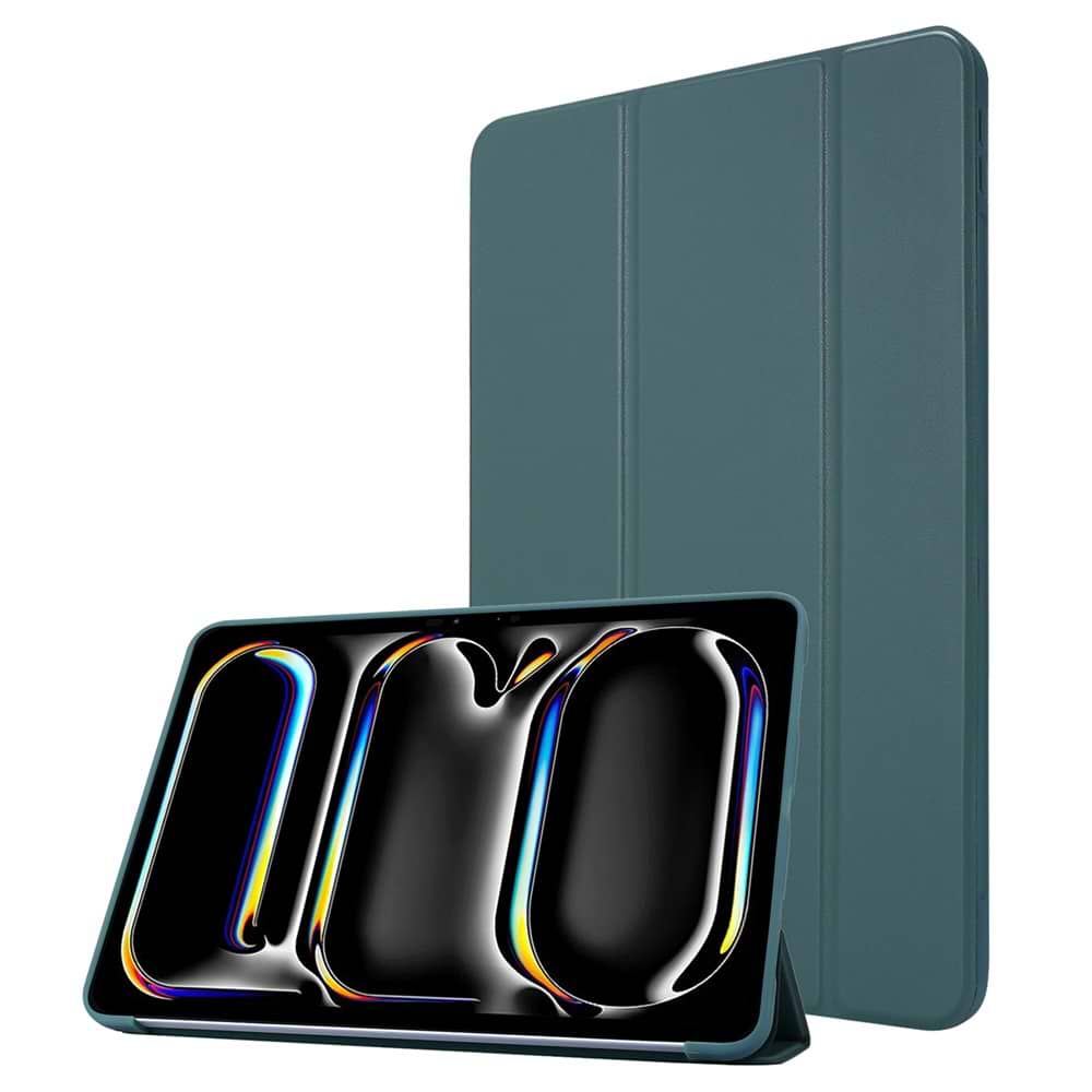 Чехол для планшета BeCover Tri Fold Soft TPU Silicone for Apple iPad Pro 11" M5 2025 Dark Green (715991)