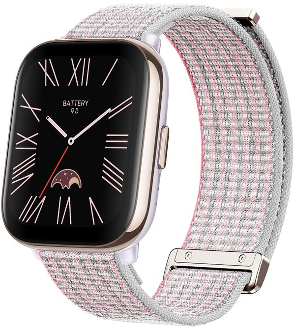 Фото - Ремінець для смарт-годинника Amazfit 20mm Nylon Medium Universal Pink (S240DNTY1N)