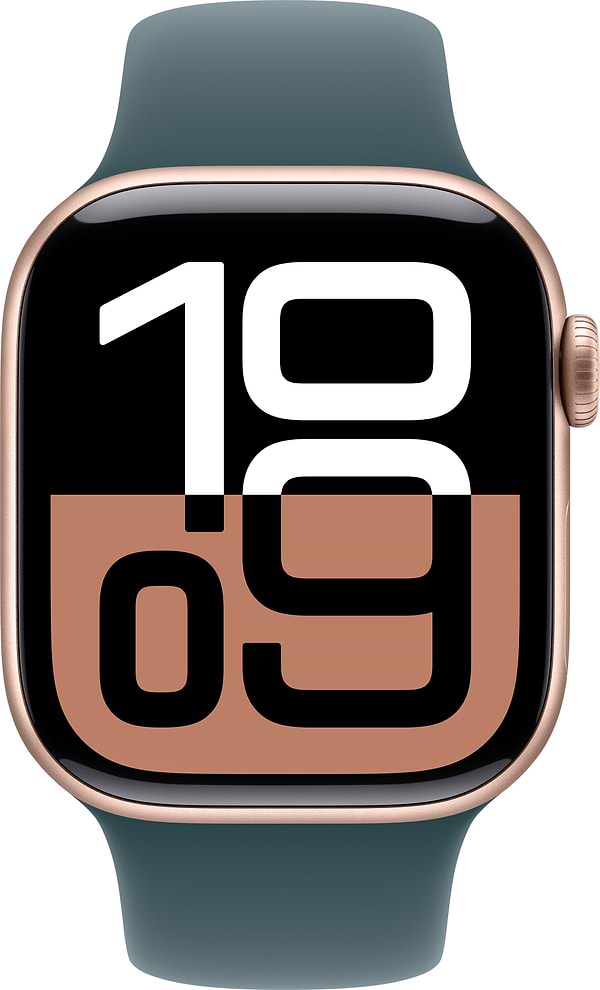Фото - Ремінець для смарт-годинника Apple 42mm Lake Green Sport Band - S/M (MXL93ZM/A)