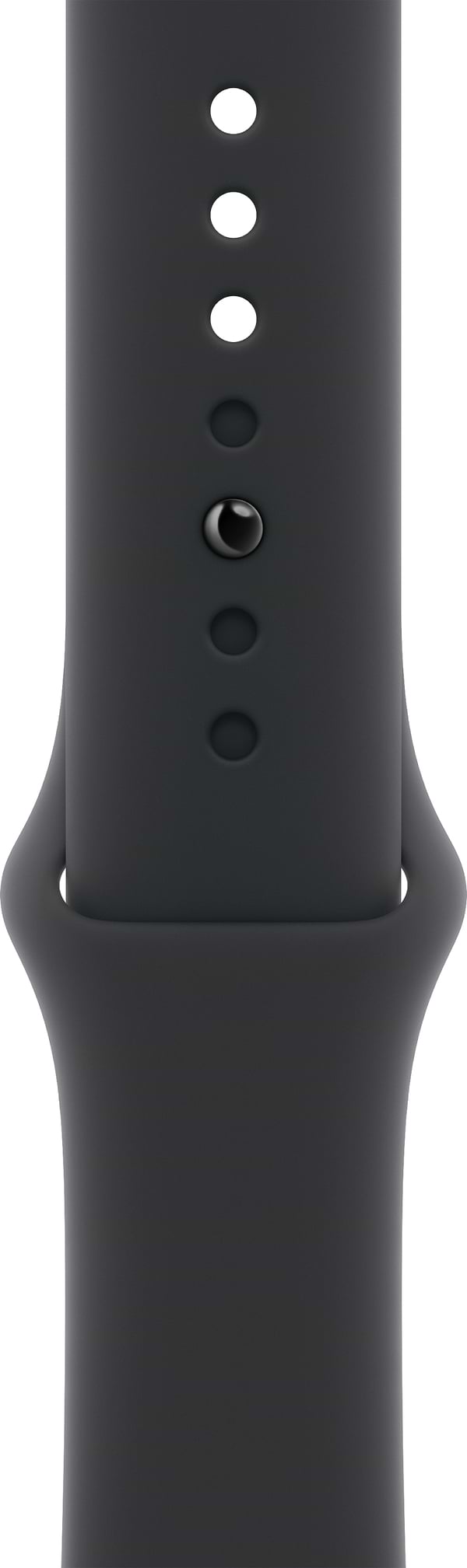 Фото - Ремінець для смарт-годинника Apple 46mm Black Sport Band - S/M (MXM23ZM/A)
