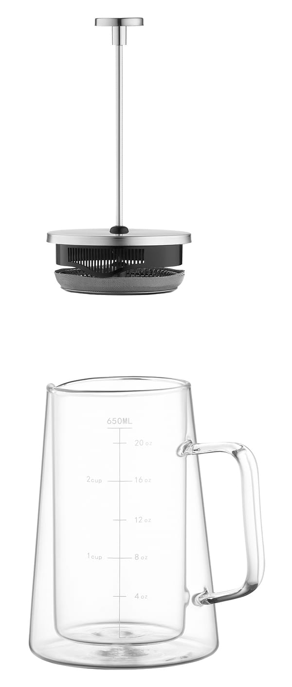 Фото - Френч-пресс Ardesto Black Mars 600 мл (AR1906DW)