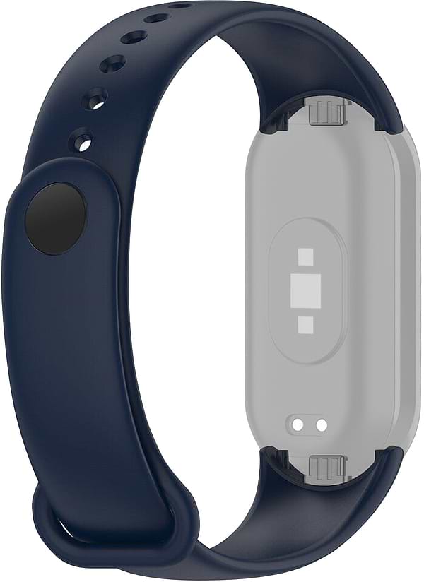 Фото - Ремінець для фітнес-браслету ArmorStandart for Xiaomi Mi Band 9/8 Midnight Blue (ARM68020)