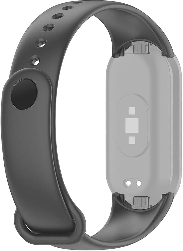 Фото - Ремешок для фитнес-браслета ArmorStandart for Xiaomi Mi Band 9/8 Platinum Grey (ARM68025)