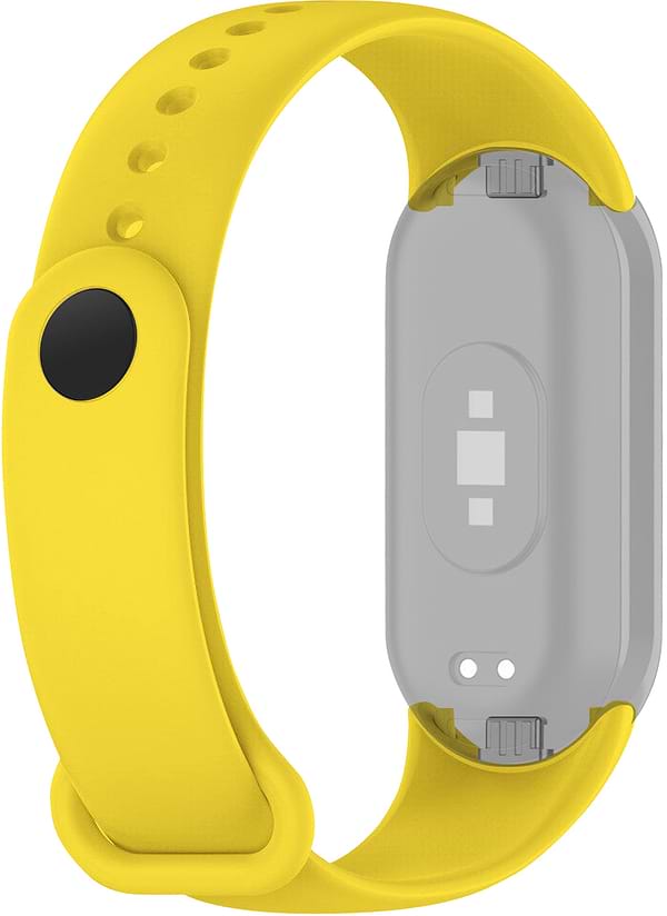 Фото - Ремінець для фітнес-браслету ArmorStandart for Xiaomi Mi Band 9/8 Yellow (ARM68019)