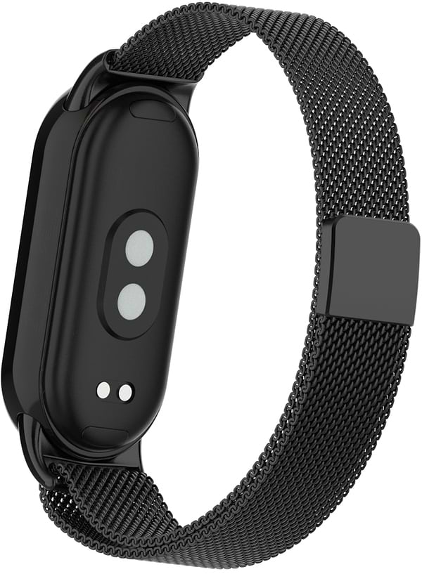 Фото - Ремінець для фітнес-браслету Armorstandart Milanese Magnetic Band for Xiaomi Mi Band 8/9 Black (ARM69916)
