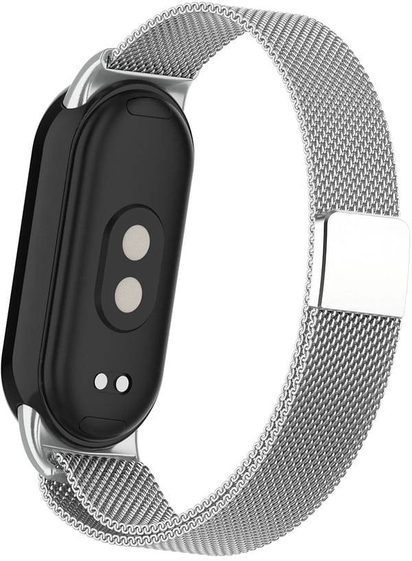 Фото - Ремешок для фитнес-браслета Armorstandart Milanese Magnetic Band for Xiaomi Mi Band 8/9 Silver (ARM69917)