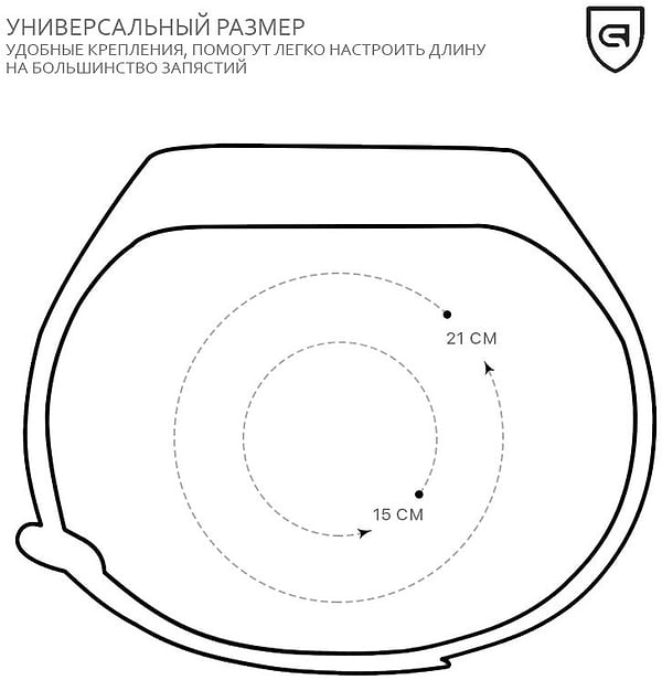 Фото - Уценка - Ремешок для фитнес-браслета Armorstandart Xiaomi Mi Band 4/3 Black (ARM51827)