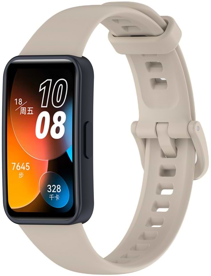 Ремешок для фитнес-браслета BeCover New for Huawei Band 8 / 9 / 10 Beige (715494)