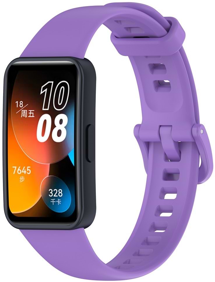 Ремешок для фитнес-браслета BeCover New for Huawei Band 8 / 9 / 10 Purple (715495)