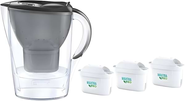 Фото - Фильтр-кувшин Brita Marella MXpro Graphite + 3 картриджа